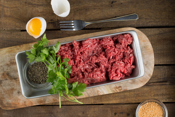 בשר טחון טרי עם שומן כבש