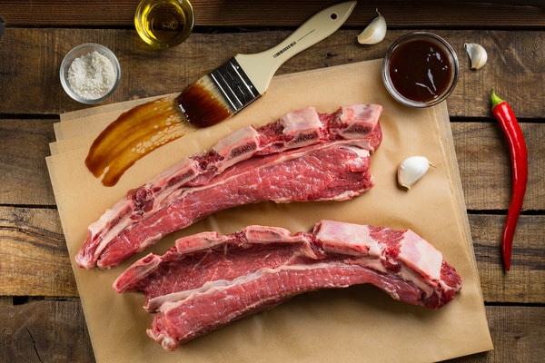 אסאדו בקר טרי עם עצם