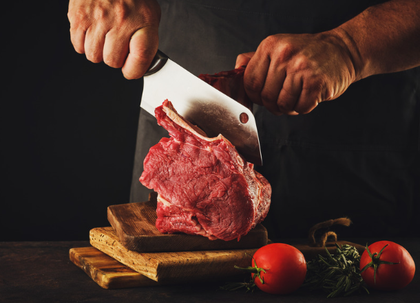 סכין לחתוך בשר